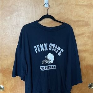 Vintage Penn State Football T-Shirt (CROPPED)